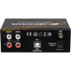 JBSystems JB Systems USB audio interface pre-ampli preampli pour platine vinyle, tourne-disque B08210 vue dos connectique