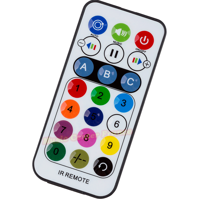 JBSystems JB Systems IR-Remote télécommande pour jeux de lumière JBS