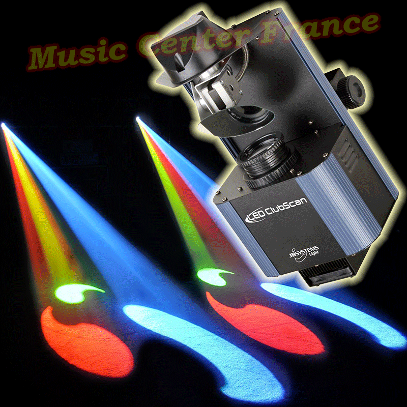 JBSystems LED Clubscan JB Systems LED Club Scan 25 w DMX effet 1