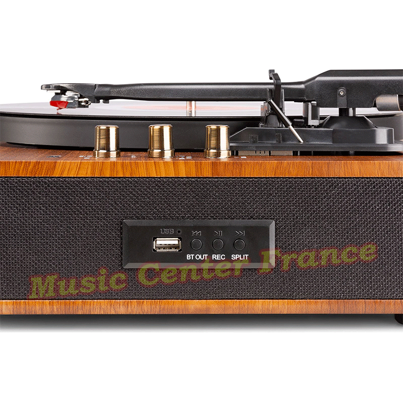 Fenton RP162D : platine vinyle USB Bluetooth HP intégré