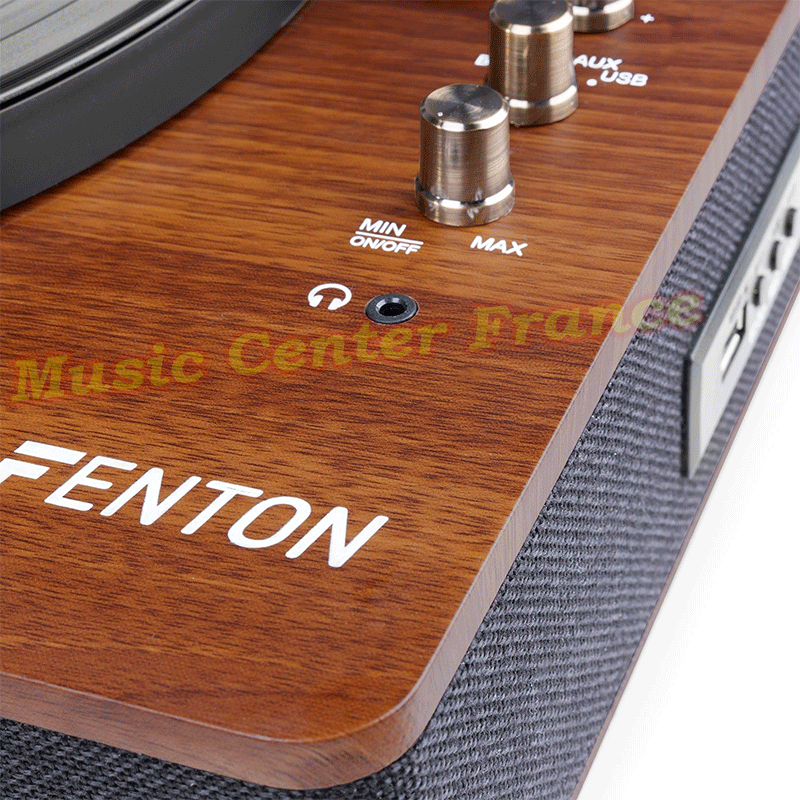 Fenton RP162D : platine vinyle USB Bluetooth HP intégré
