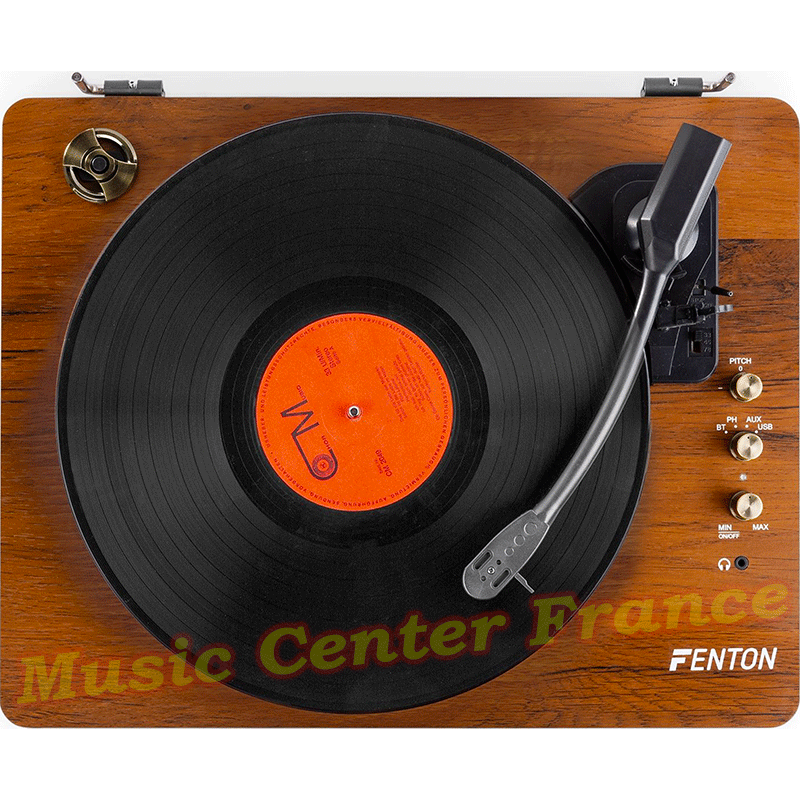 Fenton RP162D : platine vinyle USB Bluetooth HP intégré