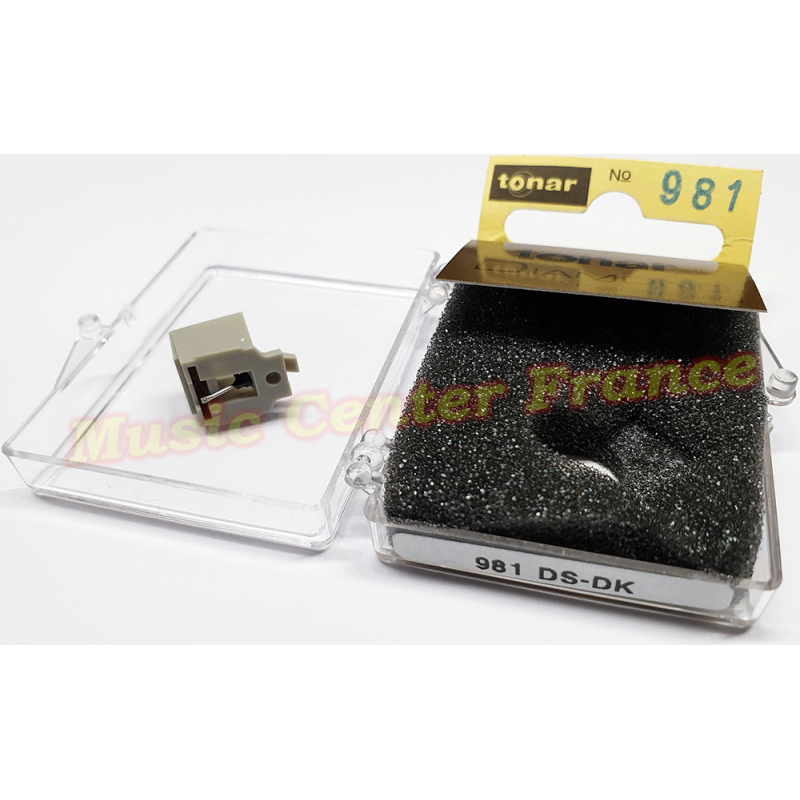 Tonar 981DS - 981-DS diamant stylus Audio-Technica, Dual, Grundig, Rotel, Schneider, Siemens
