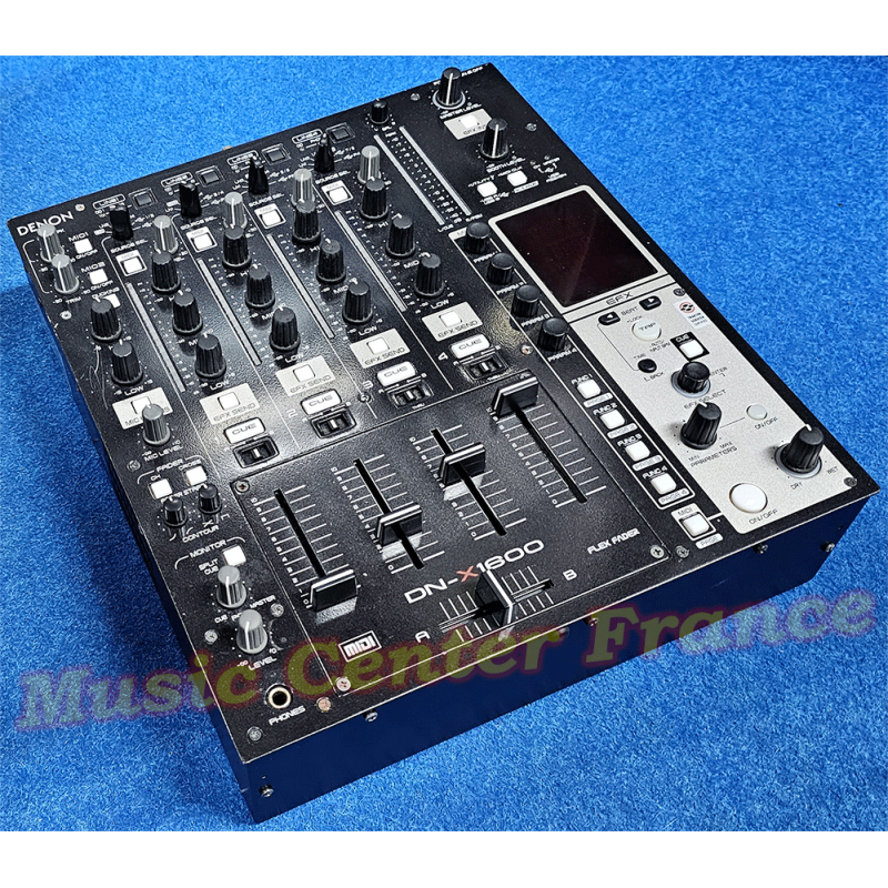 Denon DN-X 1600 DNX 1600 DN-X1600 DNX1600 table de mixage occasion vue gauche