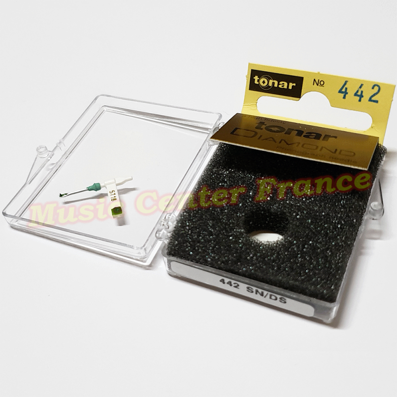 Tonar 442-SS-DS stylus diamant stéréo et 78 trs pour B.S.R., Brandt, Fidelity, Schneider
