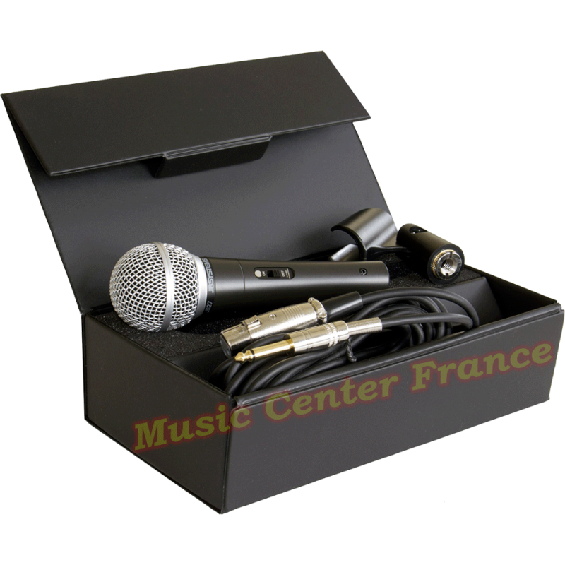 JBSystems - JB Systems : JB27 - JB-27 micro main avec fil + cordon + pince + coffret de rangement