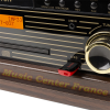 Fenton Memphis bois foncé : platine vinyle + CD + cassette + USB + Bluetooth look rétro vintage