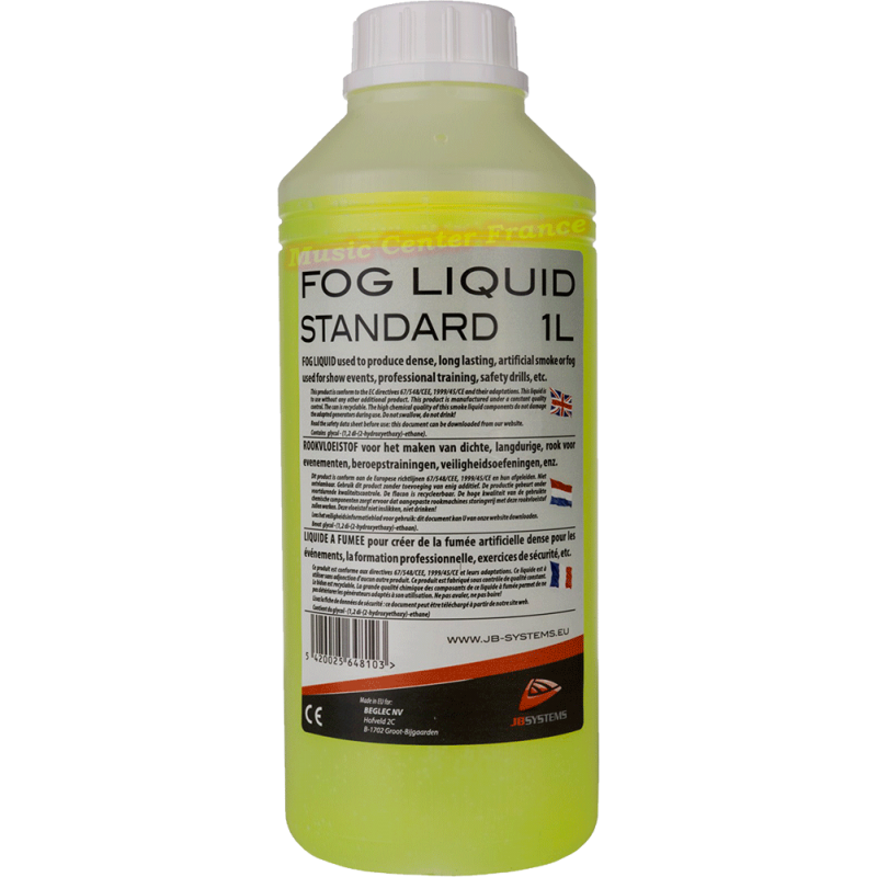 JBSystems JB Systems Standard 1 L liquide pour machine à fumée