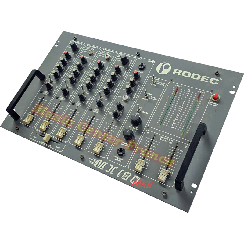 Rodec MX 180 mk2 - MX180mkII remplacement du sélecteur-commutateur d'entrée vue droite