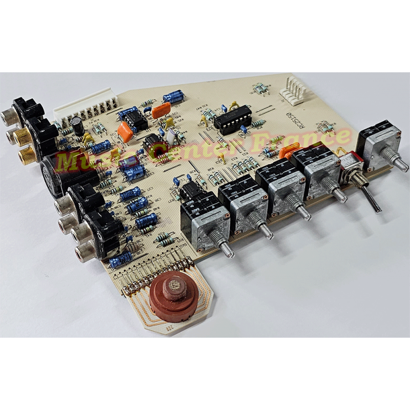 Rodec MX 180 mk2 - MX180mkII remplacement du sélecteur-commutateur d'entrée carte  avec sélecteur d'entrée dessoudé