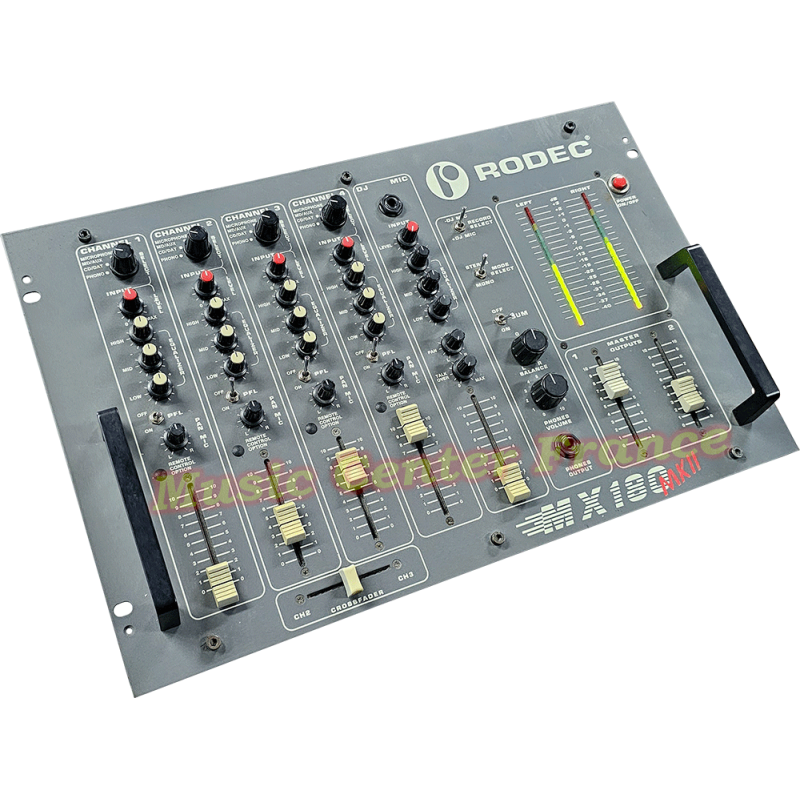 Rodec MX 180 mk2 - MX180mkII remplacement du sélecteur-commutateur d'entrée  vue gauche