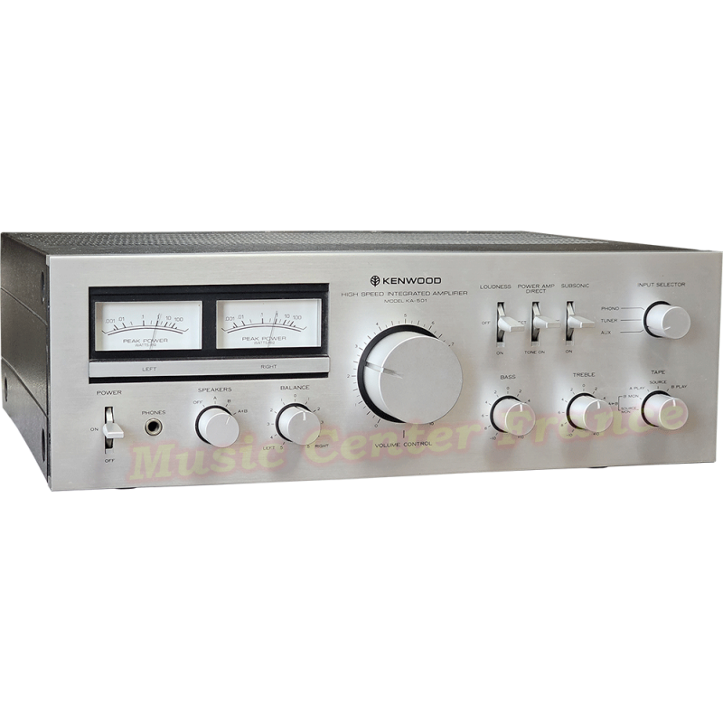 Kenwood KA-501 amplificateur hi-fi réparation panne service après-vente sav vue gauche