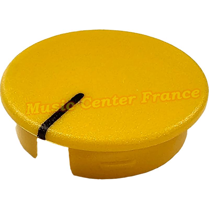 Rodec MX 180-240-300 MK1-MK2 cabochon chapeau jaune pour bouton Balance et Phone Volume vue dessus