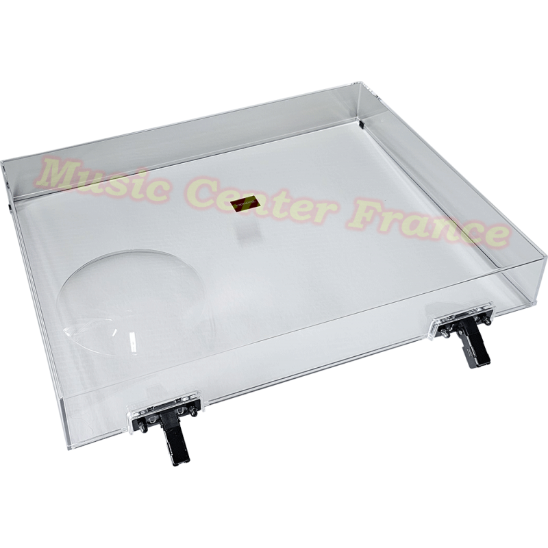 Technics TTFA0457 capot couvercle plexi avec charnières pour SL1200-SL1210 MK2 MK3 M3D MK5 M5G MK7 vug01