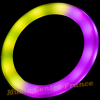 Colorkey Mover Halo Beam Quad mkII - lyre LED RGBW 40w halo jaune rose