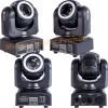 Colorkey Mover Halo Beam Quad mkII - lyre LED RGBW 40w vue04