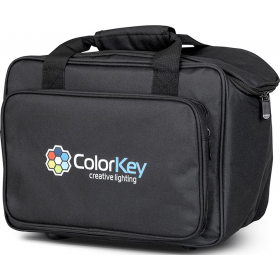 Colorkey 2 PC mini moving head bag : housse sac sacoche pour 2 lyres compactes vue01