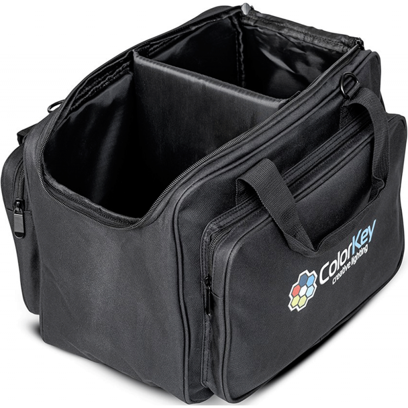 Colorkey 2 PC mini moving head bag : housse sac sacoche pour 2 lyres compactes vue03