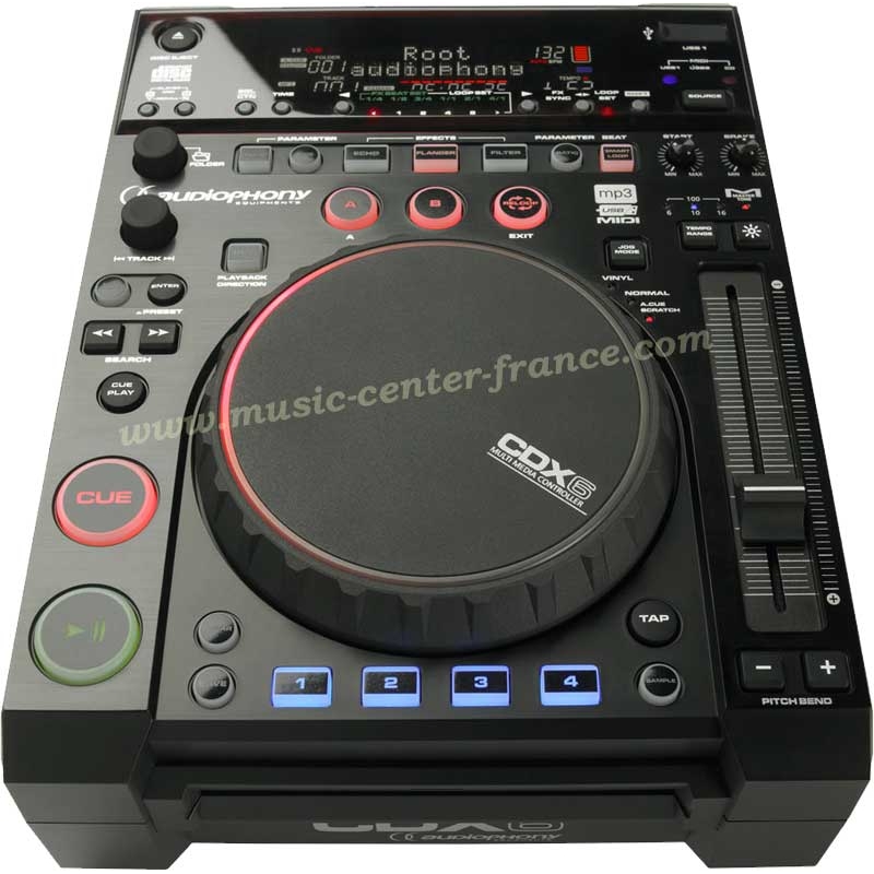 Audiophony CDX-6 CDX6 platine CD à plat
