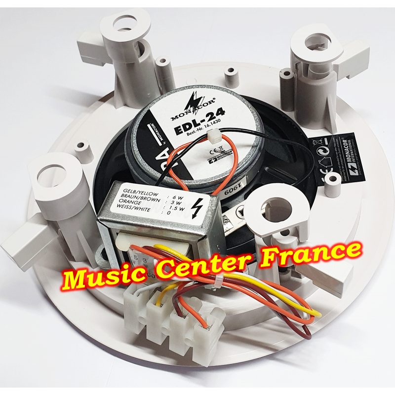 Monacor EDL-24 : haut-parleur pour ligne 100 v